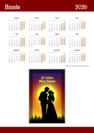 Calendrier Annuel t&eacute;l&eacute;charg&eacute; le 20/06/2026 &agrave; 21:40:12